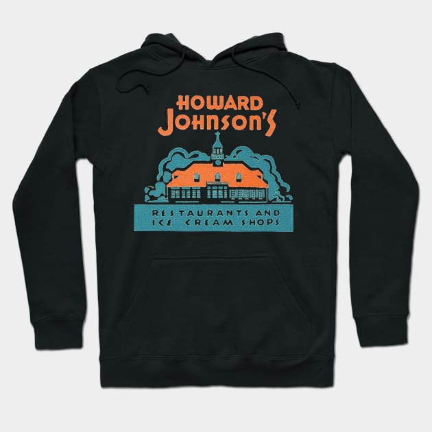 Vintage Distressed Howard Johnson's Hoodie by offsetvinylfilm